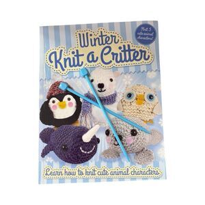Winter Knit a Critter Paperback